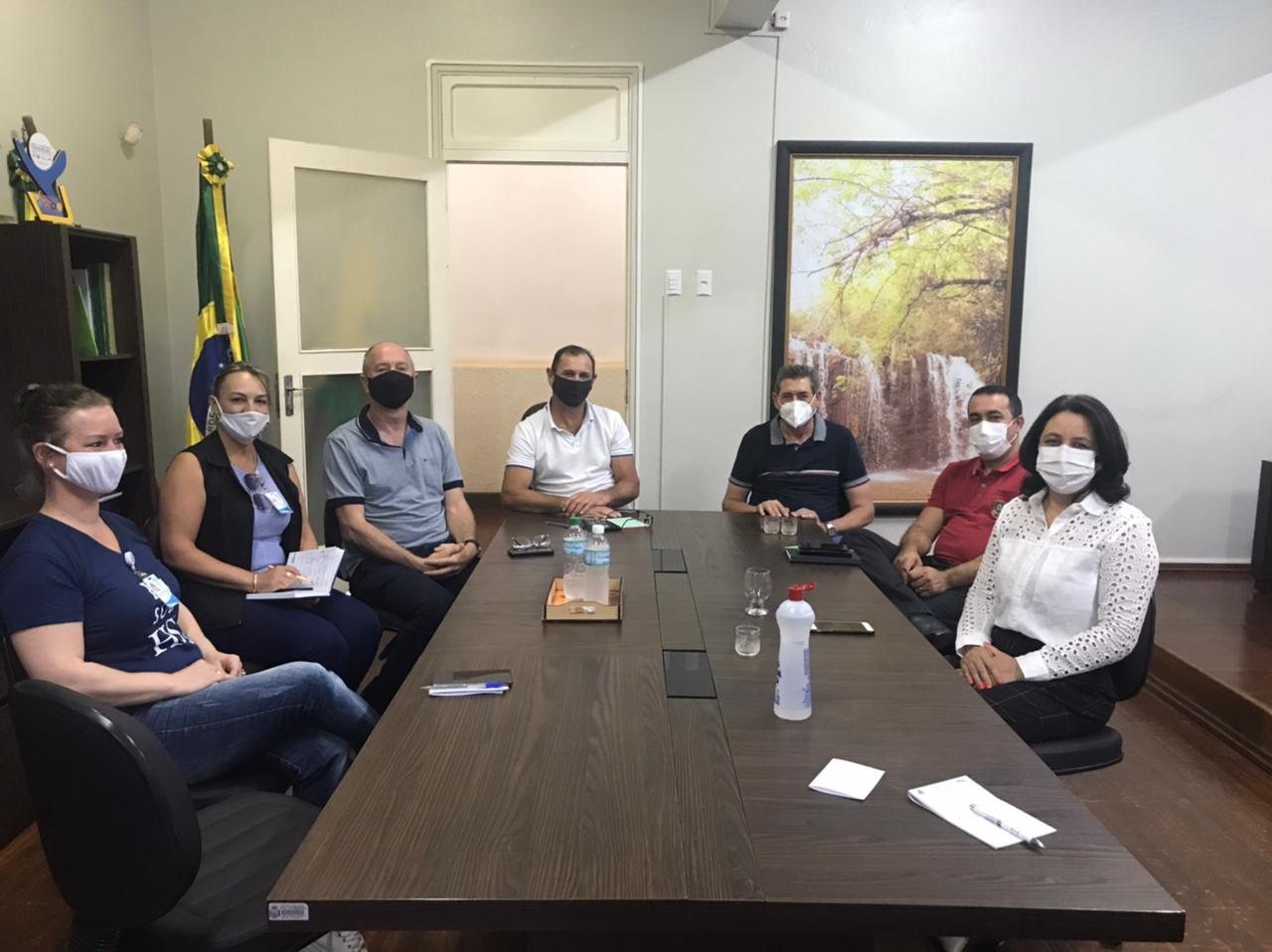 👉PREFEITO RUBEN RECEBEU VICE DE SANTA ROSA